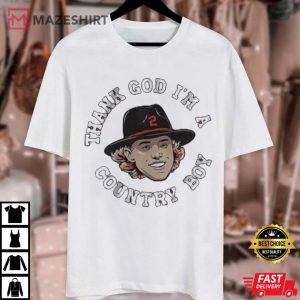 Gunnar Henderson Thank God I’m A Country Boy T Shirt (1)