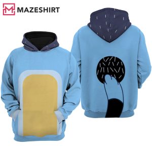 Bluey Outfit 3D Hoodie