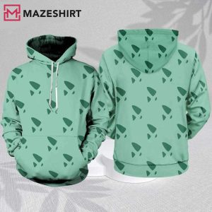 Bulbasaur Pokemon Pattern 3D Hoodie