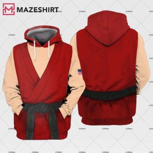 Ken Masters Street Fighter 3D Hoodie
