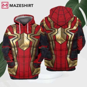 Spider Man Iron Spider Suit 3D Hoodie