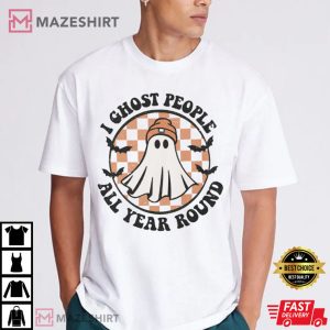I Ghost People Halloween Funny T Shirt (1)