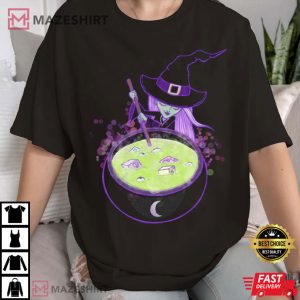 Fizzy Witch Halloween T Shirt (1)
