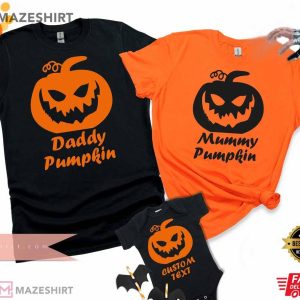 Halloween Pumpkin Family Matching T-Shirt