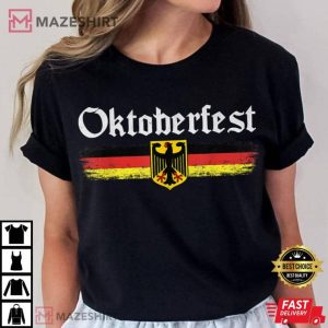 Oktoberfest Germany Flag T Shirt