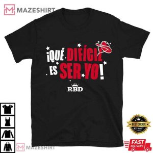 RBD Rebelde Tour Concert T Shirt