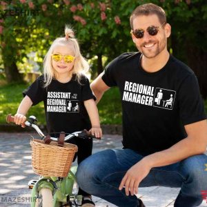 Regional Manager And Assistant The Office Family Matching T-Shirt