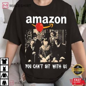 Horror Movie Characters Amazon You Cant Sit With Us T Shirt 2