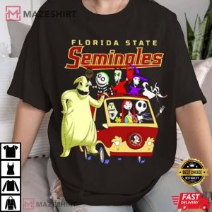 Nightmare Before Christmas Florida State Seminoles T Shirt 2