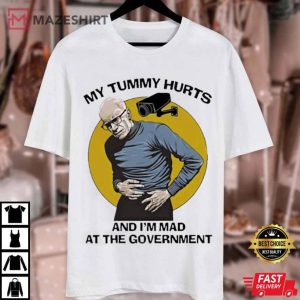 Michel Foucault My Tummy Hurts T Shirt