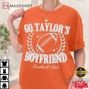 Go Taylor's Boyfriend Football Club T Shirt 1