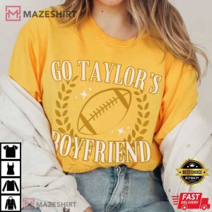 Go Taylor's Boyfriend Football Club T Shirt 2