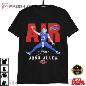 Air Buffalo Bills Josh Allen Signature T Shirt (3)