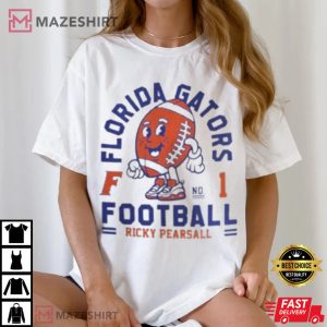 NCAA Florida Gators Football Ricky Pearsall T Shirt (2)