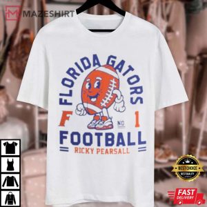 NCAA Florida Gators Football Ricky Pearsall T Shirt (3)