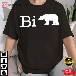 Bi Bear LGBTQ Pride T Shirt (2)