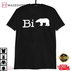 Bi Bear LGBTQ Pride T Shirt (3)