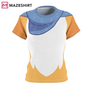 Bluey Australian Shepherd Dog Cartoon 3D Shirt (1)