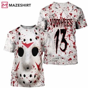 Voorhees 13th Friday 3D Shirt