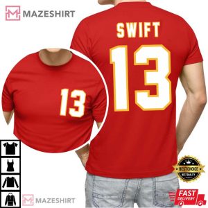 Swift Chiefs Jersey 13 Kelce Chiefs T-Shirt