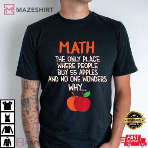 Math Teacher Science Fun Math Pun T Shirt (2)