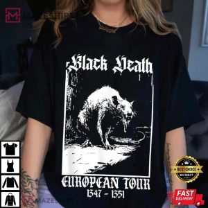 Black Death European Tour T Shirt (2)