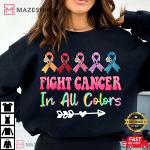Fight Cancer In All Color T Shirt (1)