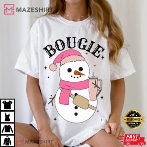 Christmas Snowman Boo Gie T Shirt (2)