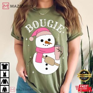 Christmas Snowman Boo Gie T Shirt (3)