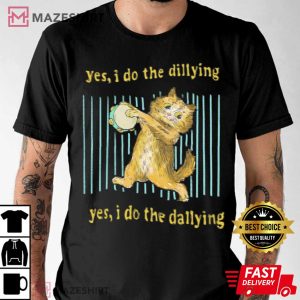 Dilly Dally Cat Lover T Shirt (1)