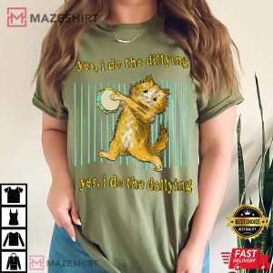 Dilly Dally Cat Lover T Shirt (3)