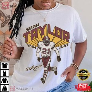 Sean Taylor Washington Redskins NFL T Shirt 2