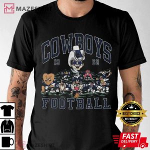 Cowboys Dallas x Looney Tunes Fan Gift T Shirt (1)