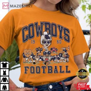 Cowboys Dallas x Looney Tunes Fan Gift T Shirt (3)