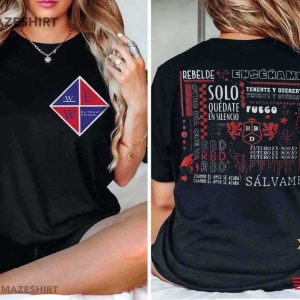 Rebelde Eliteway Generación World Tour 2023 T Shirt (1)