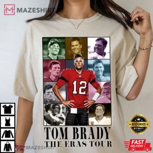 Tom Brady The Era Tour American Football T Shirt (3)