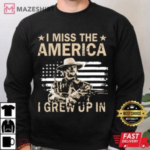 Rip Wheeler I Miss The America I Grew Up In T Shirt (2)