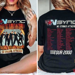 NSYNC No Strings Attached Tour 2000 T Shirt (1)