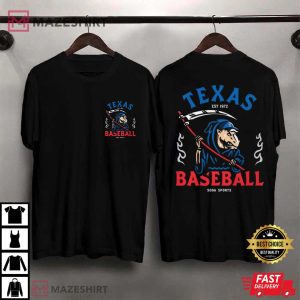 Texas Rangers Reaper Baseball Playoffs T Shirt