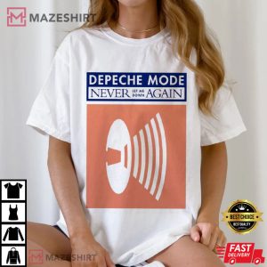 Depeche Mode Never Let Me Down T Shirt (2)