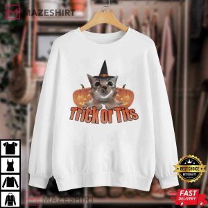 Trick or Tits Funny Halloween T Shirt (2)