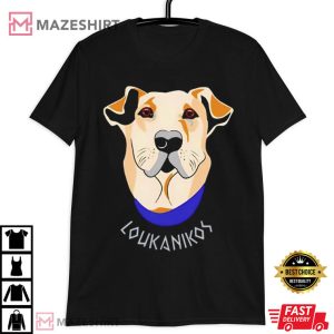 Loukanikos Greek Riot Dog T Shirt (3)
