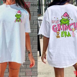Merry GrinchMas My Grich Era Xmas T Shirt (1)