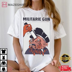 Militarie Gun Cop Stab T Shirt (2)