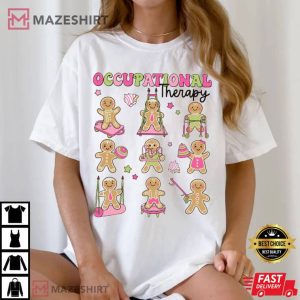 Occupational Therapy OT Christmas T Shirt 2