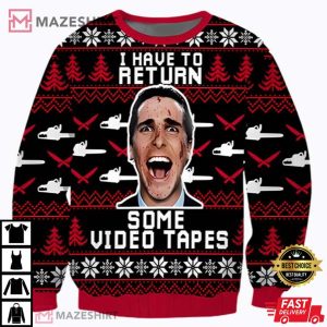 American Psycho Ugly Christmas Sweater