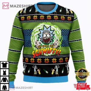 Get Schwifty Rick And Morty Ugly Christmas Sweater Get Schwifty Rick And Morty Ugly Christmas Sweater