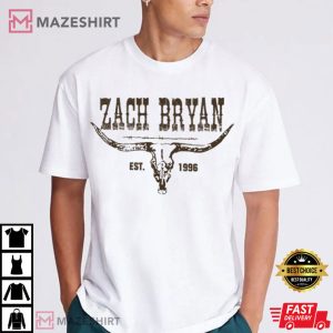 Zach Bryan 2024 The Quittin Time Tour T Shirt (1)