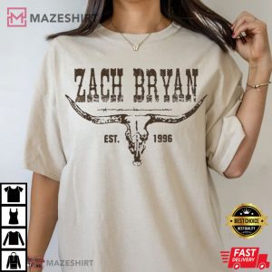 Zach Bryan 2024 The Quittin Time Tour T Shirt (2)