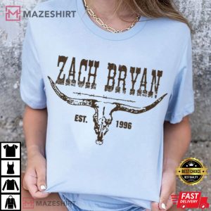 Zach Bryan 2024 The Quittin Time Tour T Shirt (3)